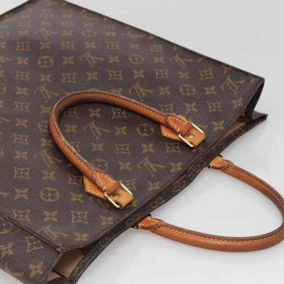 LOUIS VUITTON Monogram Sac Plat Hand Bag M51140 - Picture 6 of 12